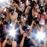 Camera flashes